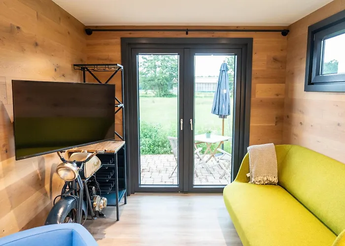 度假居 Hofgut Bockelkathen Tiny Haus 9 *